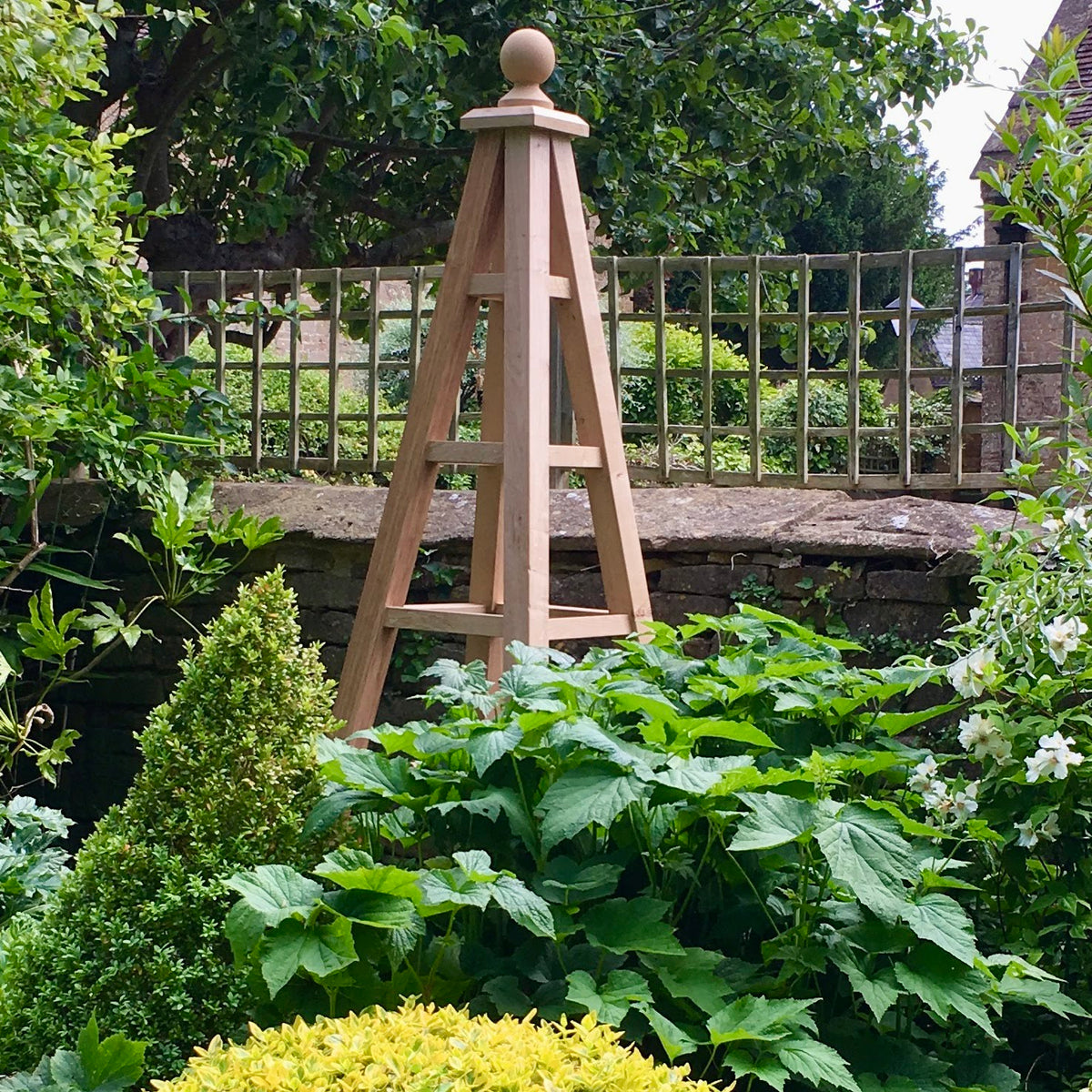 Oak Garden Obelisk