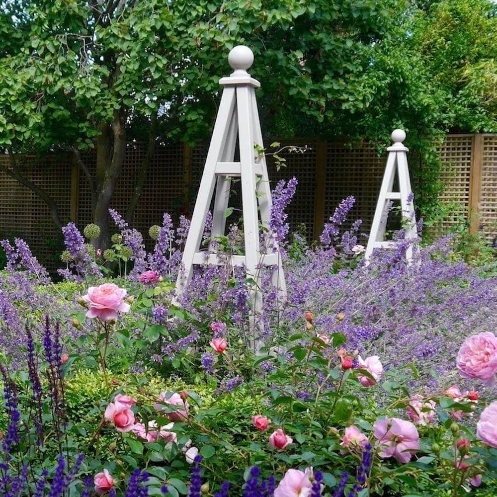 Classic Garden Obelisk Painted