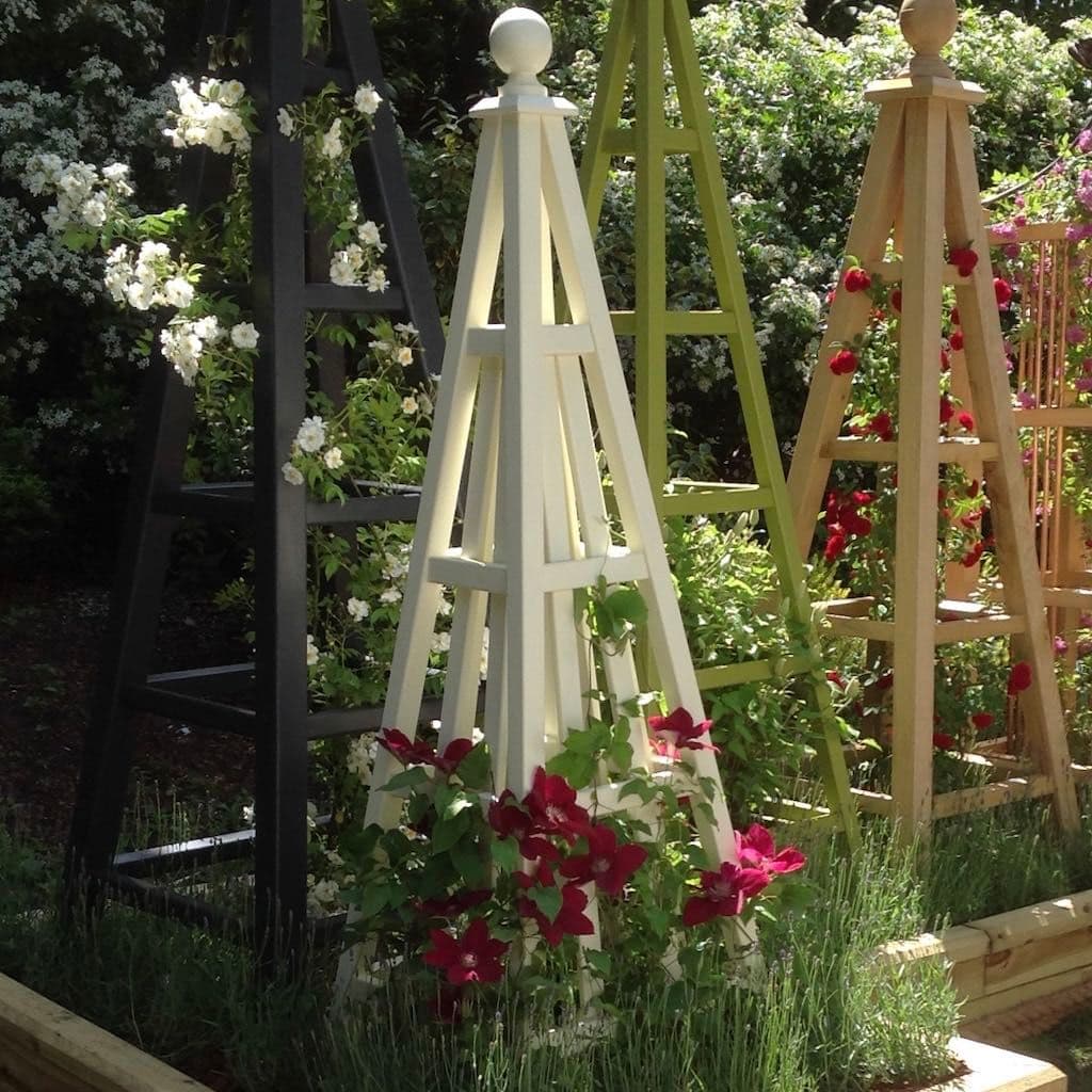 Sweet Pea Design Garden Obelisk